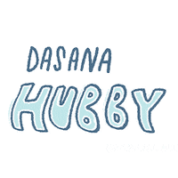 Husband Hubby Sticker by DASANA