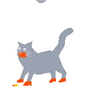 Cat Fun Sticker by Nimnam