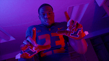 St Louis Football GIF by Fighting Illini Athletics