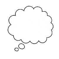 Thinking Bubble Sticker by Natural Cycles