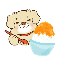 Happy かき氷 Sticker by Restaurant N