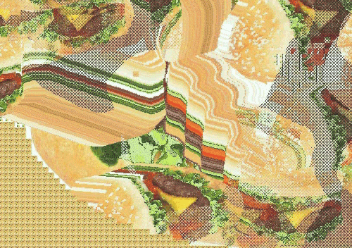 glitch burger GIF by The NGB