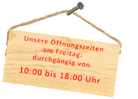 Öffnungszeiten Sticker by Renate Ingber