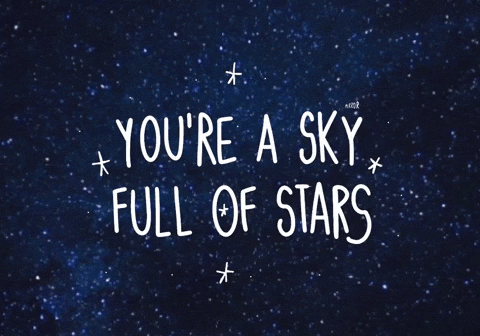 Typography Stars GIF by Mirror