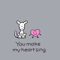 I Love You Hearts GIF by Chippy the Dog