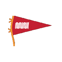 San Francisco Flag Sticker by SFMTA-Muni