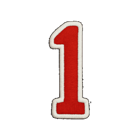 Embroidery Sticker by Customnumbered