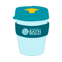 Keepcup Sticker by The University of Bath