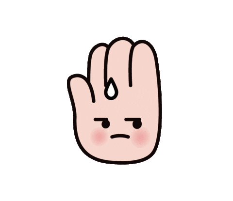 Emoji Hand Sticker