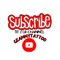 Youtube Tattoo Sticker by geannytattoo