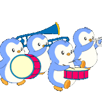 Happy Mardi Gras Sticker by Pudgy Penguins