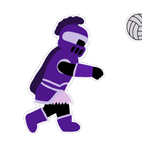 Volleyball Kingston Sticker