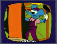 Screaming Season 3 GIF by The Simpsons