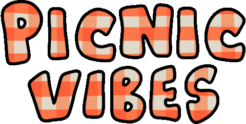 Picnic Vibes Sticker by Poppy Deyes