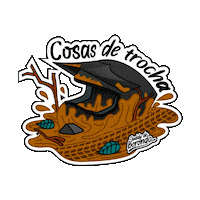 juddydeborondo juddydeborondo trochando trochar cosastrocha Sticker