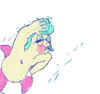Tired Animation Short Sticker by Eisprung Animation Studio