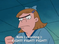hey arnold nicksplat GIF