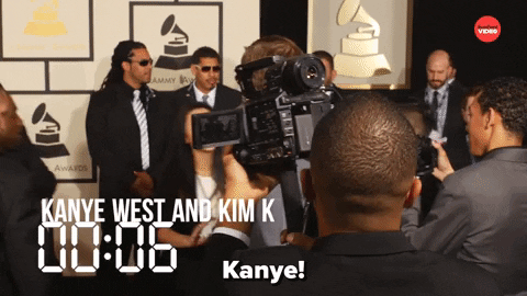 Kanye West Grammys GIF by BuzzFeed