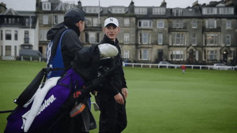 St Andrews Golf GIF by Northwestern Athletics