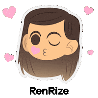 Ren Sticker by streamerch