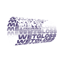 wetgloss wetgloss bywetgloss by wetgloss Sticker