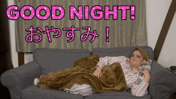 寝る Good Night GIF by Tokyo Cowboys
