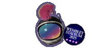 Chris Martin Helmet Sticker by Coldplay