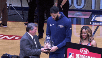 new orleans pelicans thank you GIF by NBA