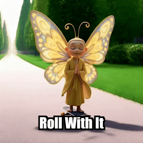 Roll With It Skateboarding GIF by BuddhaFlyJourney