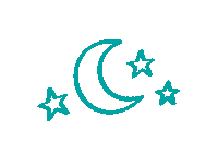 Sleep Moon Sticker by Pampers