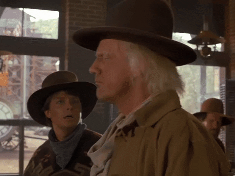 Pass Out Doc Brown GIF by Back to the Future Trilogy