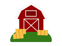 dairy cow Sticker by Senator Pat Roberts