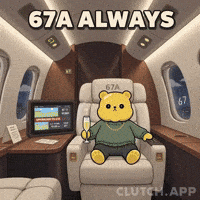 Flying First Class GIF by Kanpai Pandas