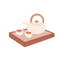Tea Time Sticker