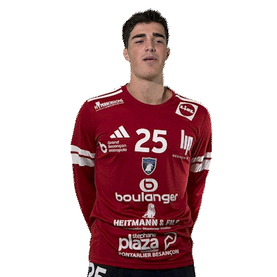 Happy Hand Sticker by GRAND BESANÇON DOUBS HANDBALL