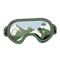 France Winter Sticker by Saddle Cafe