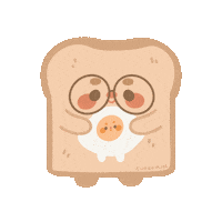 Fried Egg Comida Sticker