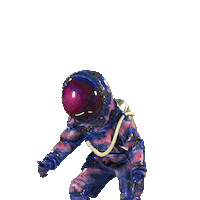 Astronaut Thumbs Up Sticker by RTL