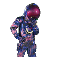 Astronaut Looking Sticker by RTL