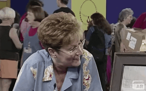 surprised processing GIF by ANTIQUES ROADSHOW | PBS