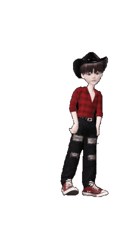 Cowboy Menino Sticker