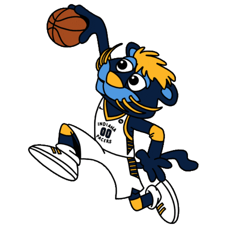Slam Dunk Sticker by Indiana Pacers