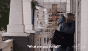Spying What Are You Doing GIF by Hallmark Channel