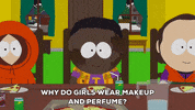 token black dinner GIF by South Park 