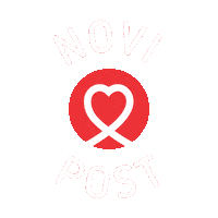 Heart Post Sticker by Srce za djecu