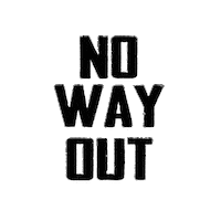 No Way Out Escape Sticker by Escaperoom Schijndel