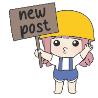 New Post Click Sticker by Pionicon Studios