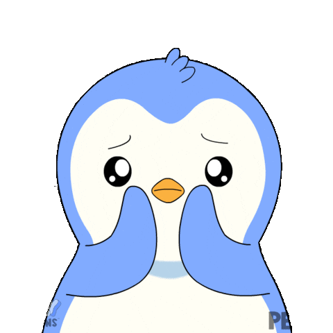 Excuse Me Hello Sticker by Pudgy Penguins