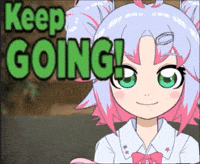 Pink Keep Going GIF