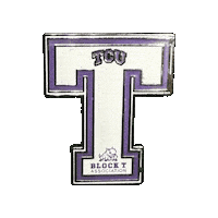 pinnedpins university texas christian t Sticker
